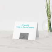 トンフライデジタル操作ノートカード カード (裏面)