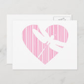 トンフライバレンタインハート シーズンポストカード (正面/裏面)