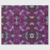 トンフライパープルラッピング紙 ラッピングペーパー (フラット)