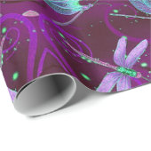 トンフライパープルラッピング紙 ラッピングペーパー (ロールコーナー)