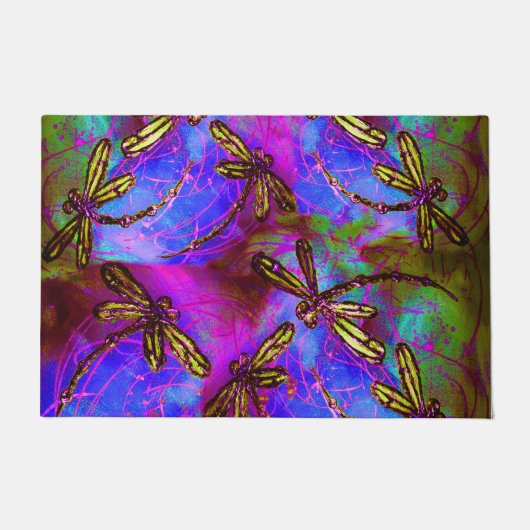 トンフライヒッッピーフリット ドアマット (正面)