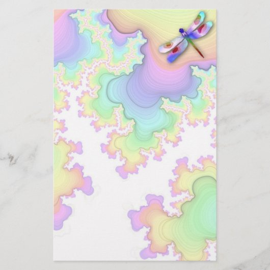 トンフライフラクタル文房具 便箋 (正面)