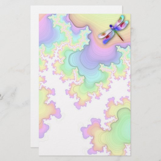 トンフライフラクタル文房具 便箋 (正面/裏面)