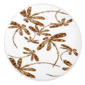 トンフライフレンジー金ゴールドセラミックプル セラミックノブ (正面)