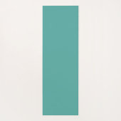 トンフライフローラマンダラメディテーションターコイズ ヨガマット (裏面)