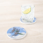 トンフライブルースカイ自然コースター コースター (側面)