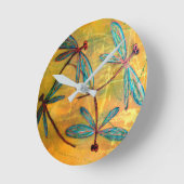 トンフライヘイズスクエアウォールクロック ラウンド壁時計 (傾斜)