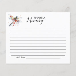 トンフライ共有メモリ、シンプル葬儀カード