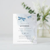 トンフライ魔法水彩結婚式招待状 (スタンド正面)