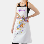 トンフライ(ばちゃばちゃ)跳ねるパーソナライズされたエプロン エプロン (インサイチュ)