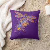 トンフライ(ばちゃばちゃ)跳ねる装飾用クッション クッション (ブランケット)