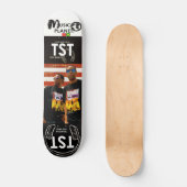 トンプソンスピンツインズ公式スケートボード スケートボード (正面)