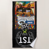 トンプソンスピンツインビーチタオル ビーチタオル (正面)