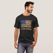 トンプソン姓シャツチームThompson Lifetime Me Tシャツ (正面フル)