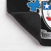 トンプソン家紋コートオブアームズ マウスパッド (コーナー)
