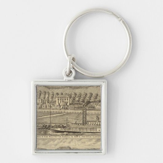 トンプソン後期Hシムスの研究 キーホルダー (正面)