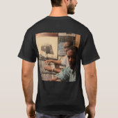 トンプソン スピン ツイン ツアー ベーシック ダーク Tシャツ (裏面)