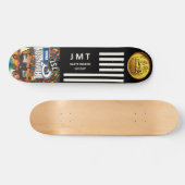 トンプソン。双子。スケートボード スケートボード (横)