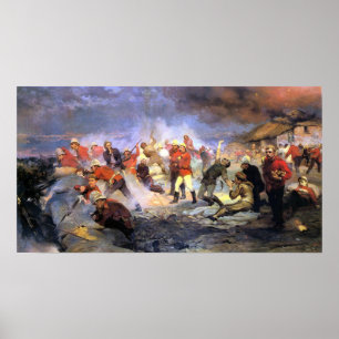 トンプソン – Defense of Rorkes Drift ポスター