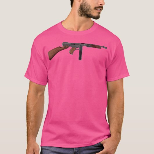トンプソンM1A1サブマシンガン Tシャツ (正面)