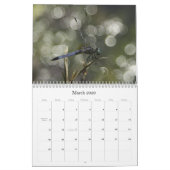 トンボおよびスイレン カレンダー (3月 2026)