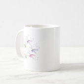 トンボお洒落イ風刺画 コーヒーマグカップ (正面左)