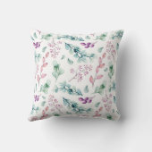 トンボがウィッシュパープルを作る新生児ギフト クッション (裏面)