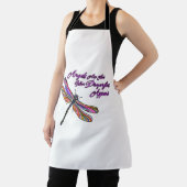 トンボが近づくと天使が現れる –  エプロン (インサイチュ)