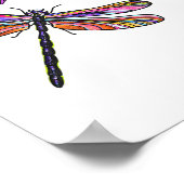 トンボが近づくと天使が現れる –  ポスター (角)