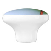 トンボが針金フェンスを閉じる  セラミックノブ (側面)