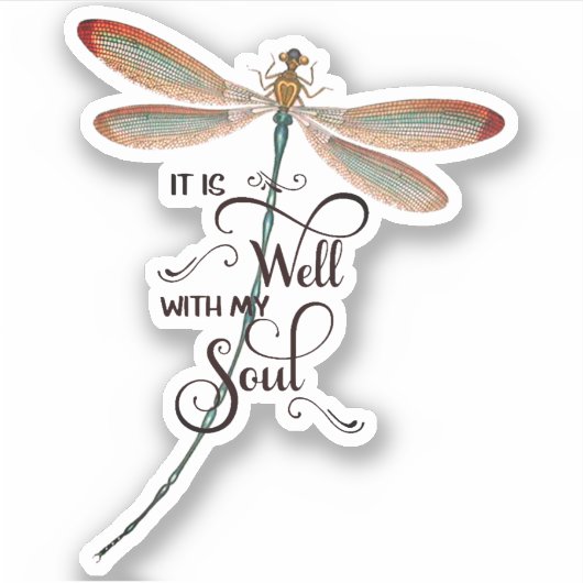 トンボだ シール (正面)