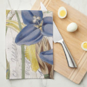 トンボとアイリス キッチンタオル (四つ折り)