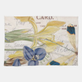 トンボとアイリス キッチンタオル (横)