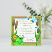 トンボとカエル/誕生日 招待状 (スタンド正面)