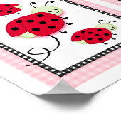 トンボとクマバチの花の保育園の壁のアートプリント ポスター (角)