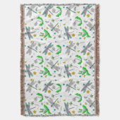 トンボとタンポポ スローブランケット (正面縦)