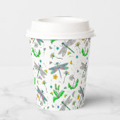 トンボとタンポポ 紙コップ (裏面)