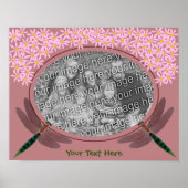 トンボとデイジーが自分の写真を作成 ポスター (正面)