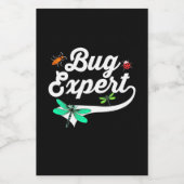 トンボとバグの専門家 フードラベル (シングルラベル)