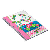 トンボとユリのカスタム手帳 ノートブック (右側)