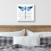 トンボと天使 キャンバスプリント (インサイチュ (寝室))
