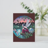 トンボと妖精 ポストカード (スタンド正面)