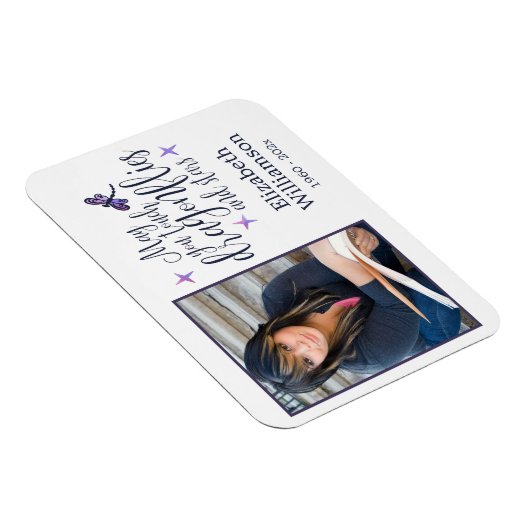 トンボと星の写真碑 マグネット (右側)