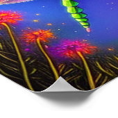 トンボと月 ポスター (角)