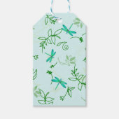 トンボと花ギフトラベル ギフトタグ (正面)