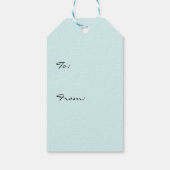 トンボと花ギフトラベル ギフトタグ (裏面)