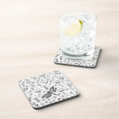 トンボと花 コースター (右側)