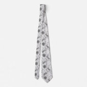 トンボと花 ネクタイ (裏面)