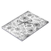 トンボと花 ノートブック (左側)