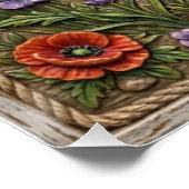トンボと花 ポスター (コーナー)